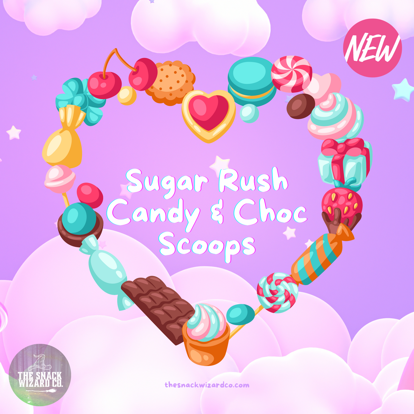 Sugar Rush Candy Scoops (Candy & Choc only)