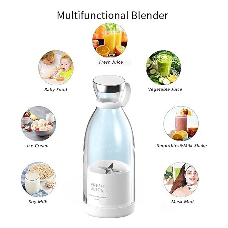 Mini Portable Fruit Mixers/Blenders – Earth's Botanical Garden